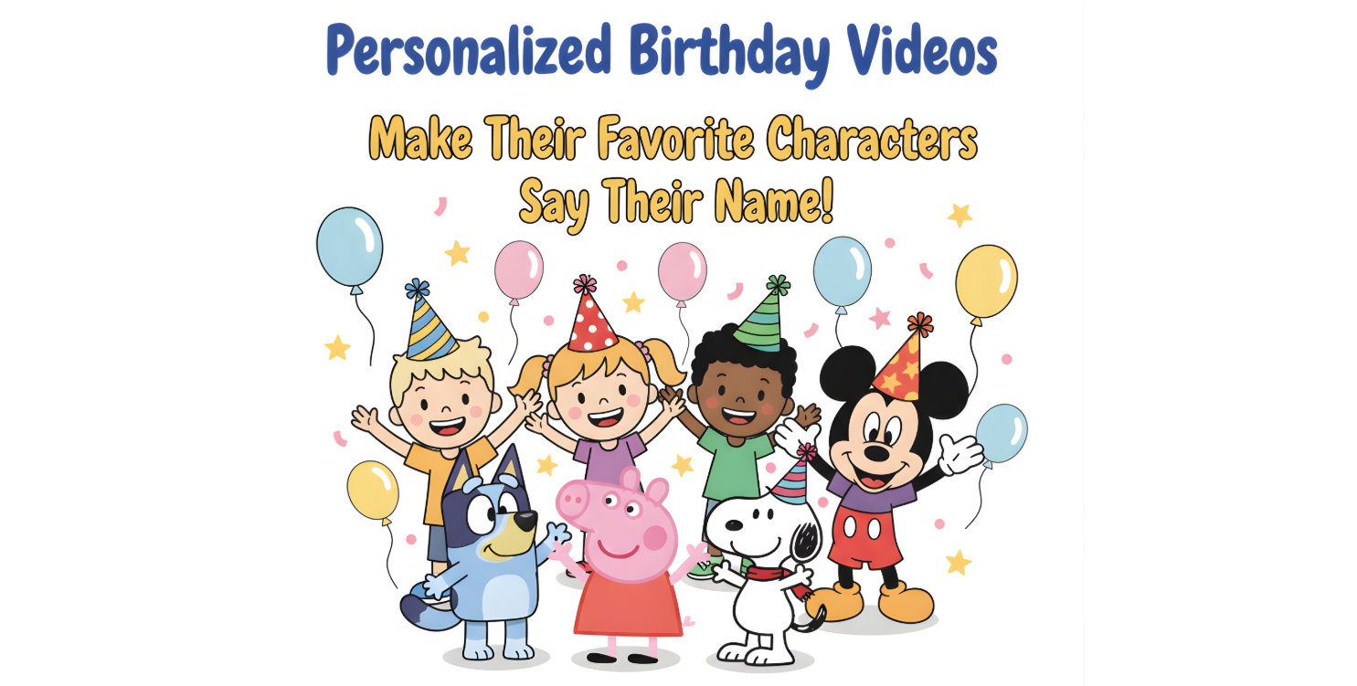 Customized Birthday Video