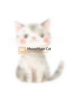 +42 Soft Blush Kitten – MeowMuse Cat Nursery Wall Art Printable