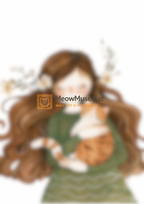 +42 Wildflower Girl & Cat – MeowMuse Cozy Hug Wall Art Printable