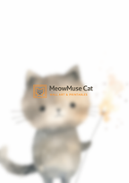 +42 Sparkler Kitten – Watercolor Nursery Wall Art Print