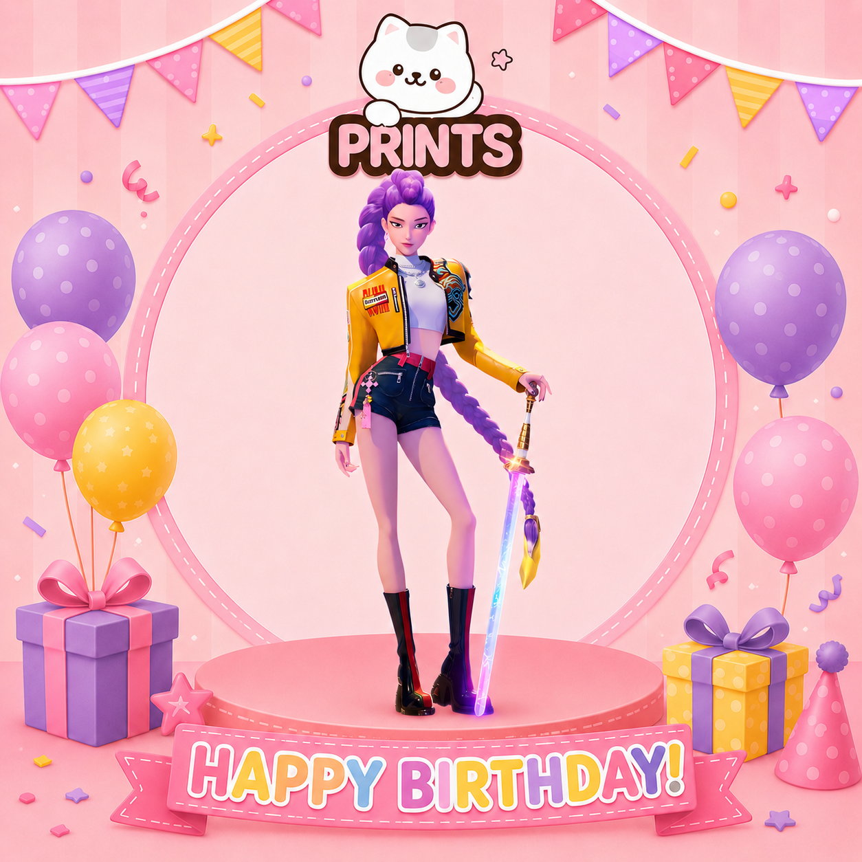 Personalized KPop Birthday Video (Rumi)