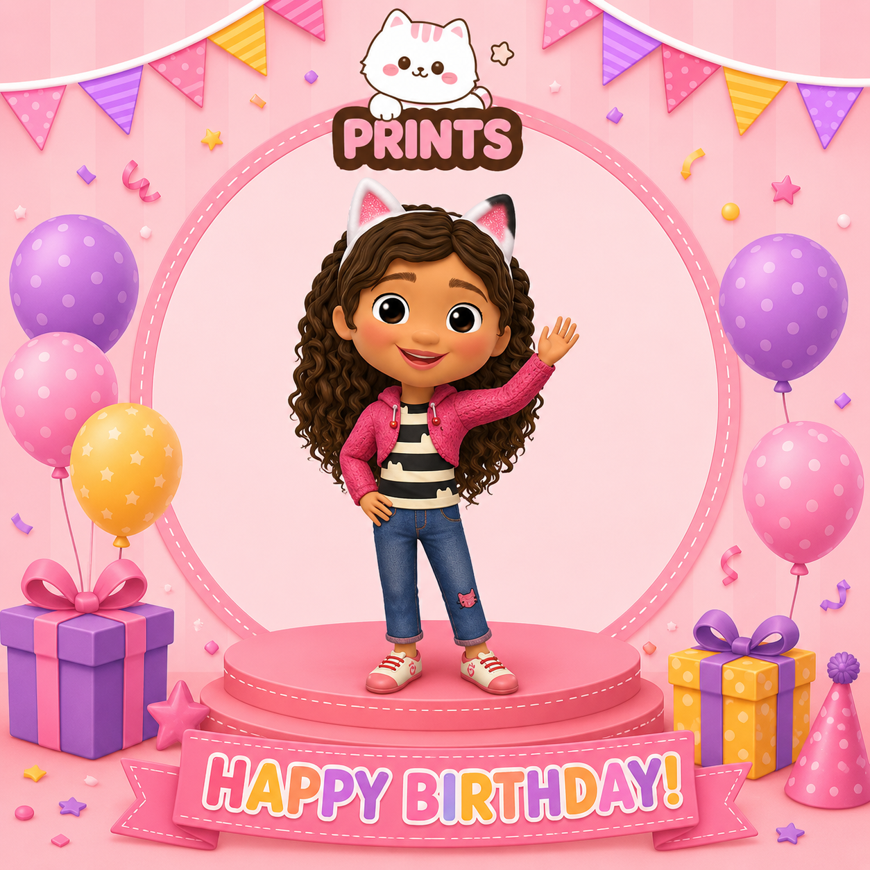 Gabby’s Dollhouse Personalized Birthday Video