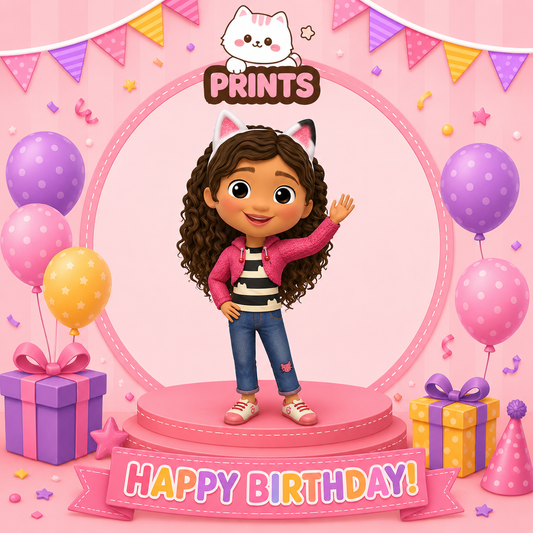 Gabby’s Dollhouse Personalized Birthday Video
