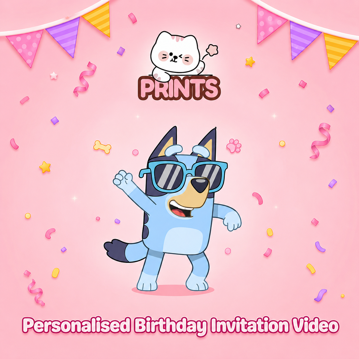 Customized Birthday Video Invitation