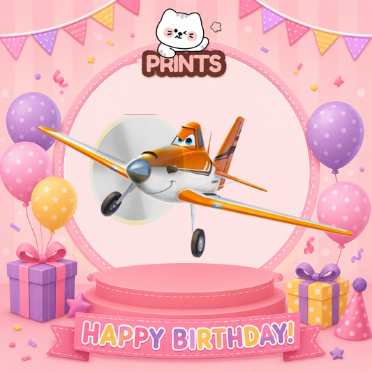 Personalized Dusty Birthday Video