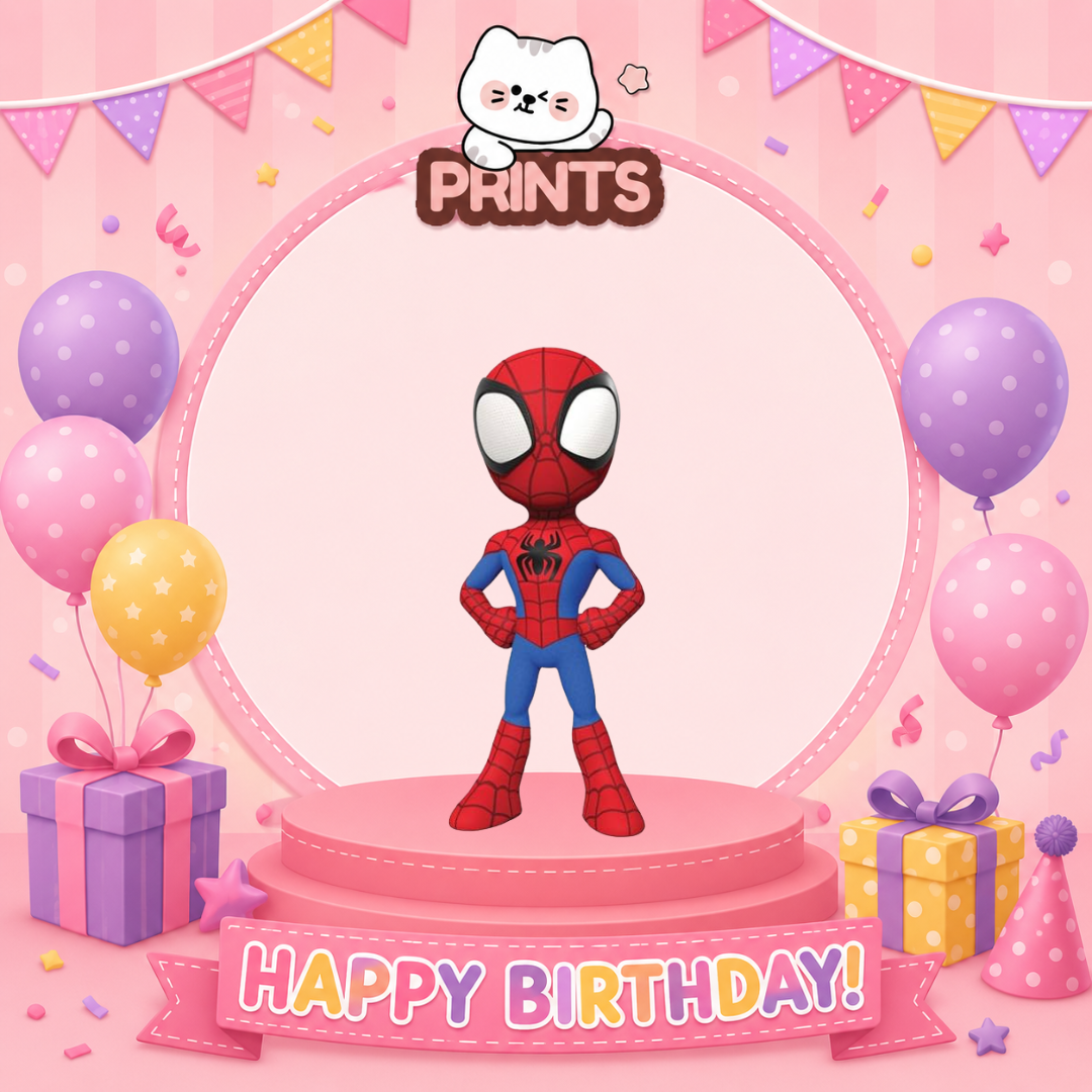 Personalized Spidey Birthday Video