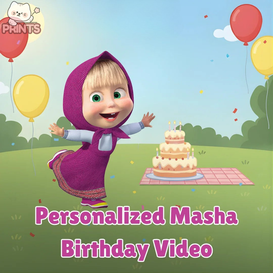 Personalized Birthday Video (Masha)