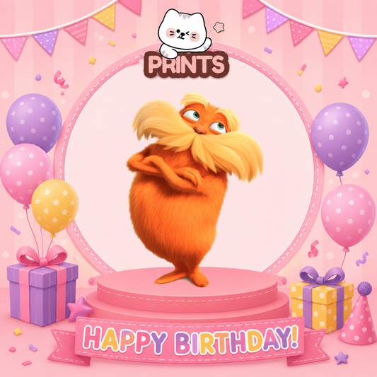 Personalized Lorax Birthday Video