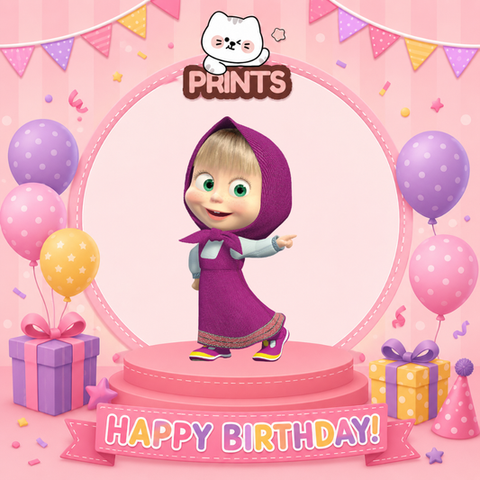 Personalized Macha Birthday Video