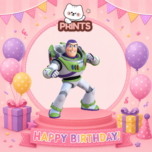 Personalized Buzz Birthday Video