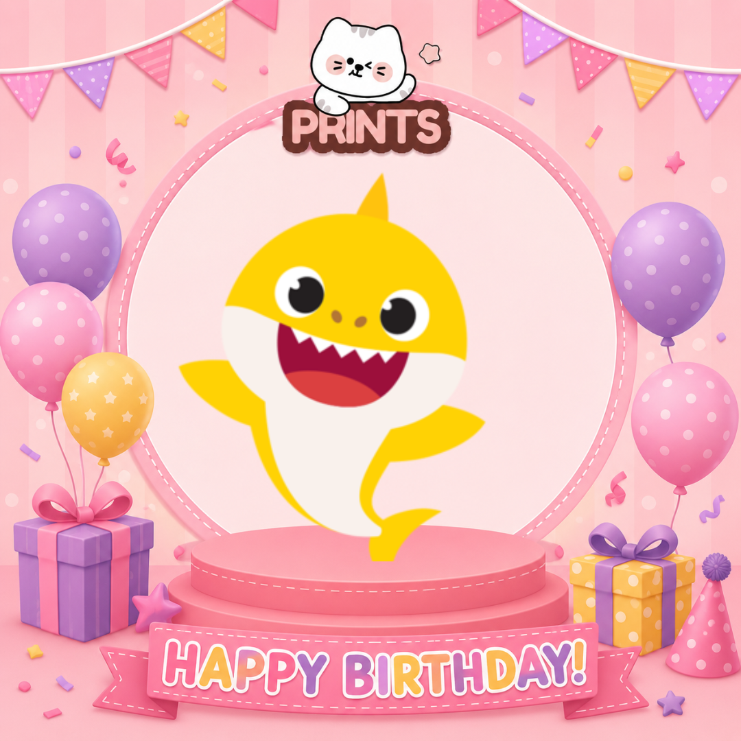 Personalized Baby Shark Birthday Video